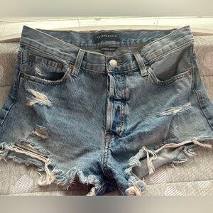 Aeropostale Distressed Denim Shorts